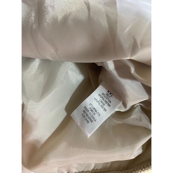 Women’s Beige Ampersand Zip Vest XXL – Warm Casual Outerwear - Picture 5 of 6